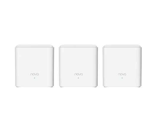 Tenda (MX3(3-pack))nova AX1500 Whole Home Mesh Wi-Fi 6 System, 3pack