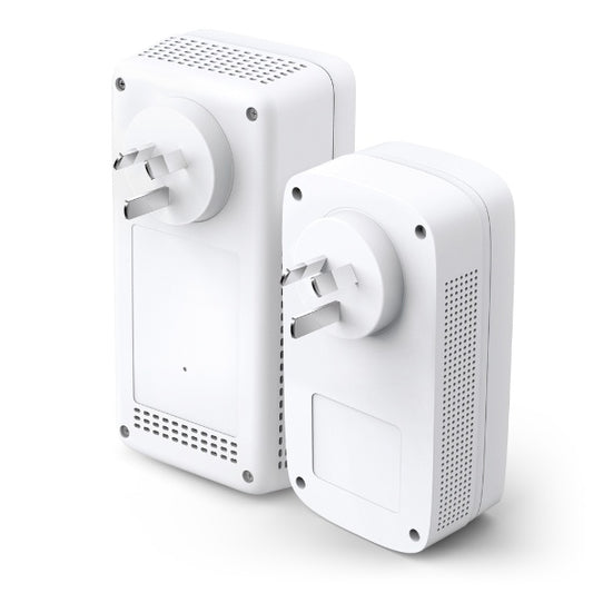 TP-LINK AV1300 GIGABIT PASSTHROUGH POWERLINE AC WI-FI STARTER KIT, GbE(3), EASYMESH, 3YR