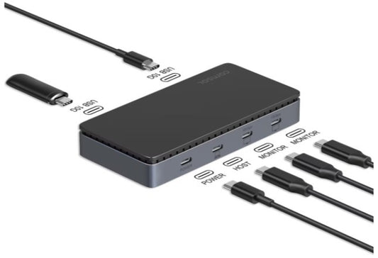 COMSOL DUAL MONITOR USB4 DOCKING STATION