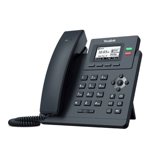 Yealink (SIP-T31P) 2 Line IP Phone, 2.3" Pixel Graphical LCD with Backlight, does not include power supply