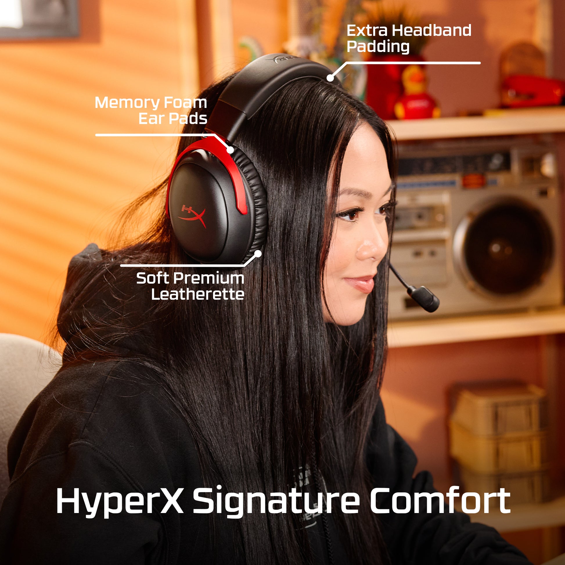 HyperX Cloud III S Wireless - Gaming Headset (Black)