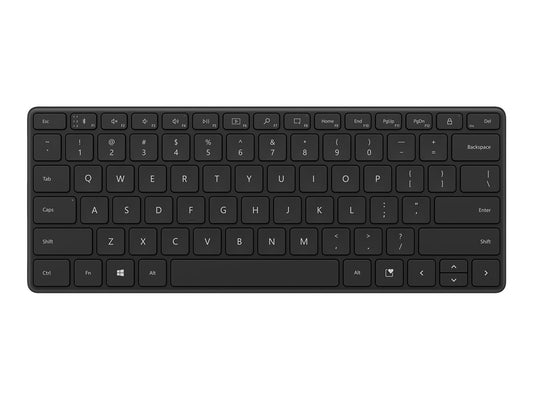 MICROSOFT BLUETOOTH COMPACT KEYBOARD - RETAIL BOX (BLACK)