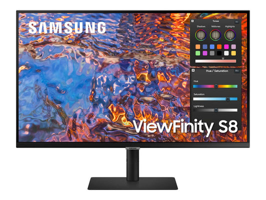 SAMSUNG 32" (16:9) UHD IPS MONITOR, DP, HDMI, HDR600, USB-C, USB(3),LAN, H/ADJ, VESA, 3YR