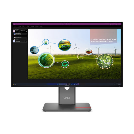 Lenovo ThinkVision P27Q-40 computer monitor 68.6 cm (27") 2560 x 1440 pixels LED Black
