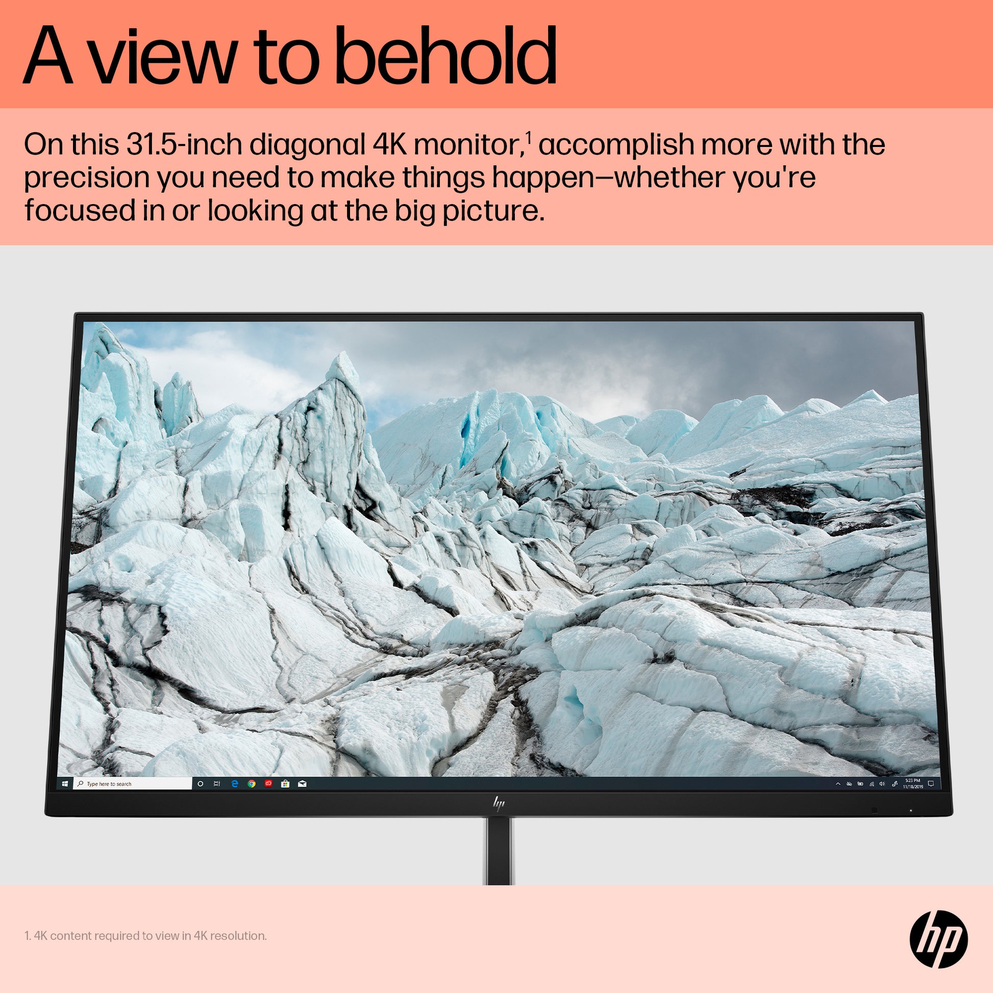 HP E32k G5 4K USB-C Monitor