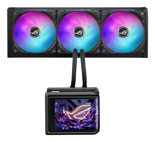 ASUS ROG Ryuo IV SLC 360 ARGB Processor All-in-one liquid cooler 12 cm Black product image