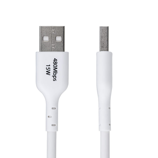 Star Tech 3m (9.8ft) USB-A to USB-C Charging Cable, Charge & Sync, 3A, USB 2.0, TPE Jacket - White USB Charging Cord