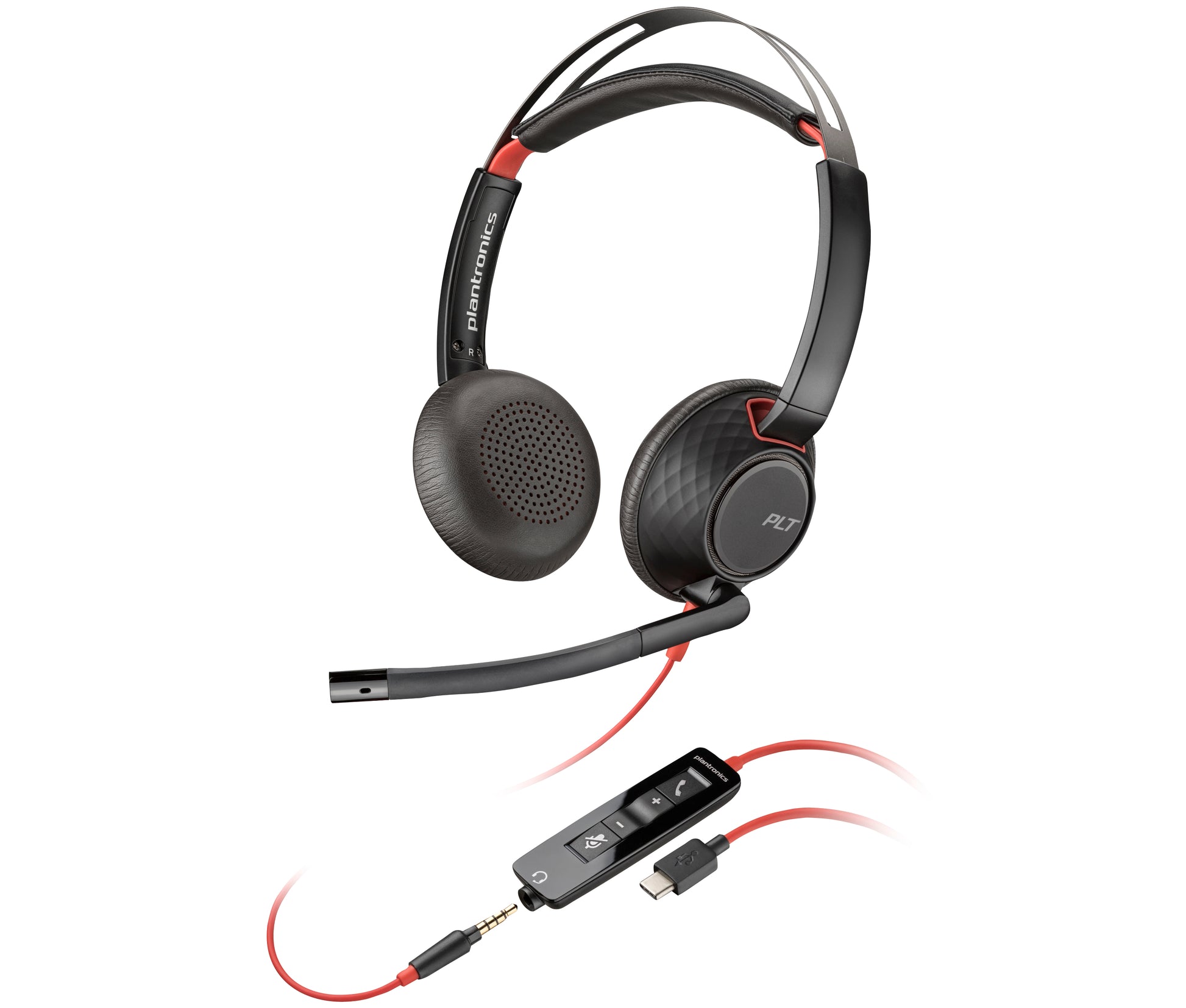 HP Poly Poly Blackwire C5220 USB-C Headset +Inline Cable (Bulk)