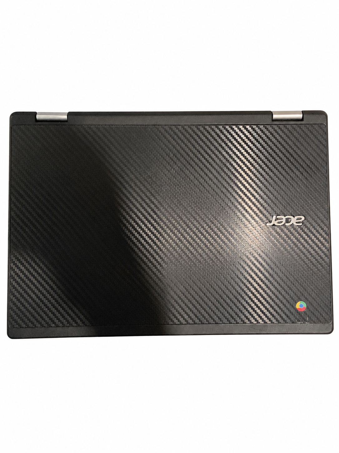Acer Chromebook C738T-C44Z closed lid and cosmetic condition, actual refurbished unit