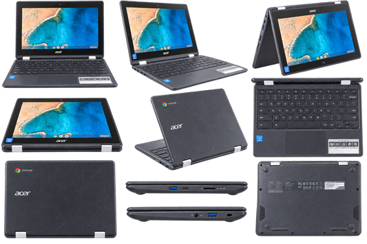 Acer Chromebook R11 C738T-C44Z refurbished actual unit cosmetic condition background removed
