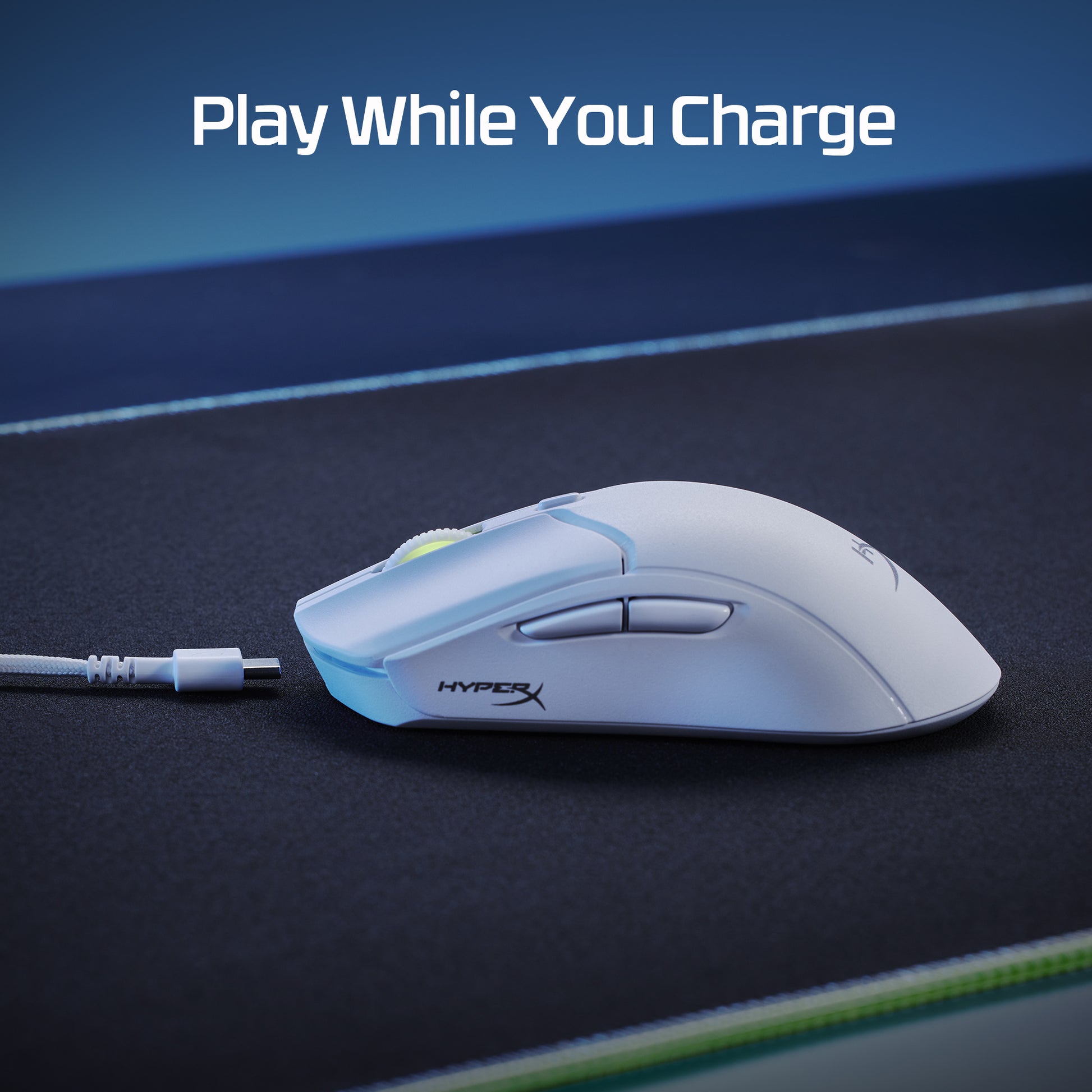 HyperX Pulsefire Haste 2 - Wireless Gaming Mouse (White)