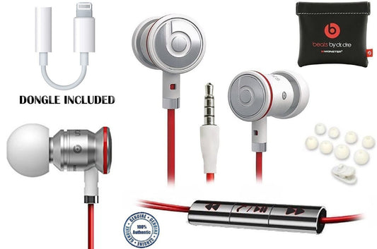 UrBeats Monster Dr.Dre Headphones White + Free Lightning Dong