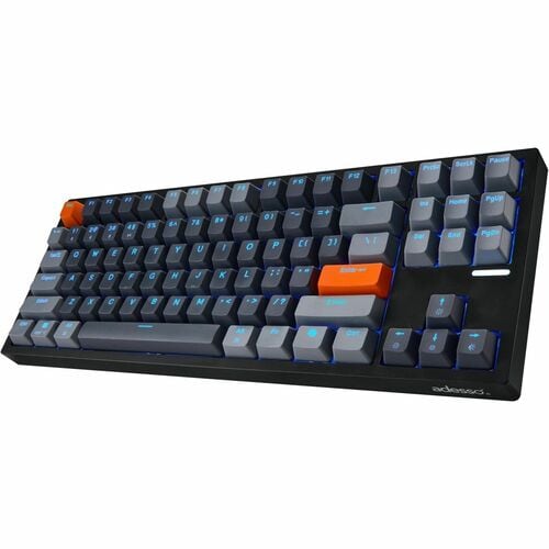 Adesso EASYTOUCH 1100 Wired/Wireless/Bluetooth Multi-OS Illuminated Mechanical QMK VIA Compact Keyboard With CoPilot Ai Hotkey Red Switch – SKU 6617530
