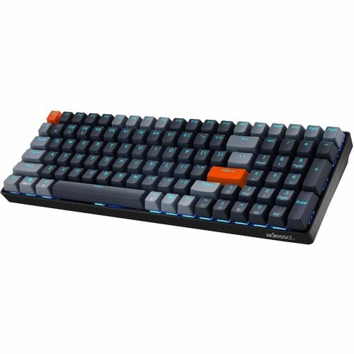 Adesso EASYTOUCH 1200 Wired/Wireless/Bluetooth Multi-OS Illuminated Mechanical QMK VIA Compact Keyboard With CoPilot Ai Hotkey Red Switch – SKU 6617534