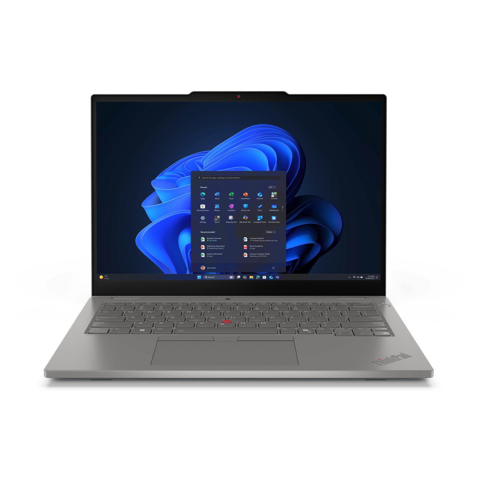 Lenovo ThinkPad L13 2-in-1 Gen 6 (Intel) Intel Core Ultra 5 225U Hybrid (2-in-1) 33.8 cm (13.3") Touchscreen WUXGA 16 GB LPDDR5x-SDRAM 512 GB SSD Wi-Fi 6E (802.11ax) Windows 11 Pro English Grey