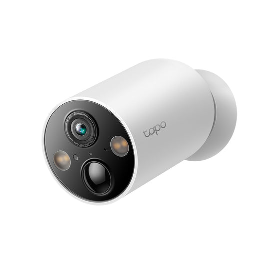 TP-LinkSmart Wire-Free Security Camera
SPEC:2K QHD (2560x1440), 2.4 GHz, 10000mAh rechargeable lithium-ion battery
FEATURE: 300 days battery life, Smart Detecti