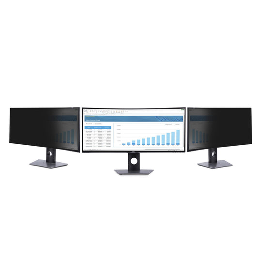 Star Tech Privacy Screen For Dell U3824DW Curved Ultrawide 21:9 Monitor, Double-Sided Filter Matte/Glossy, Computer Monitor Screen Protector, TAA-Compliant