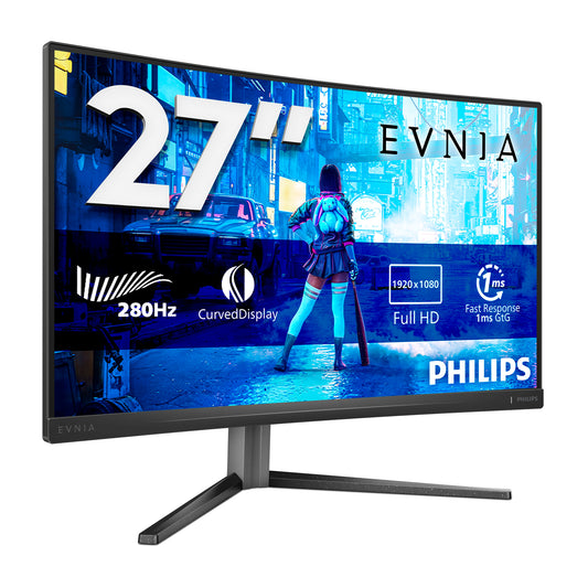 Philips Evnia 5000 27M2C5200W/75 computer monitor 68.6 cm (27") 1920 x 1080 pixels Full HD LCD Grey