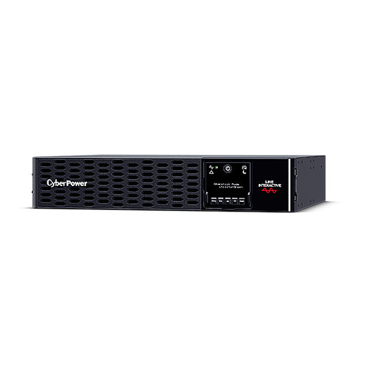 CyberPower PRO Rack/Tower LCD 3000VA / 3000W (15A) 2U Line Interactive UPS - (PR3000ERTXL2U) - 3Yrs Adv. Rep. & 2 Yrs on Int. Battery