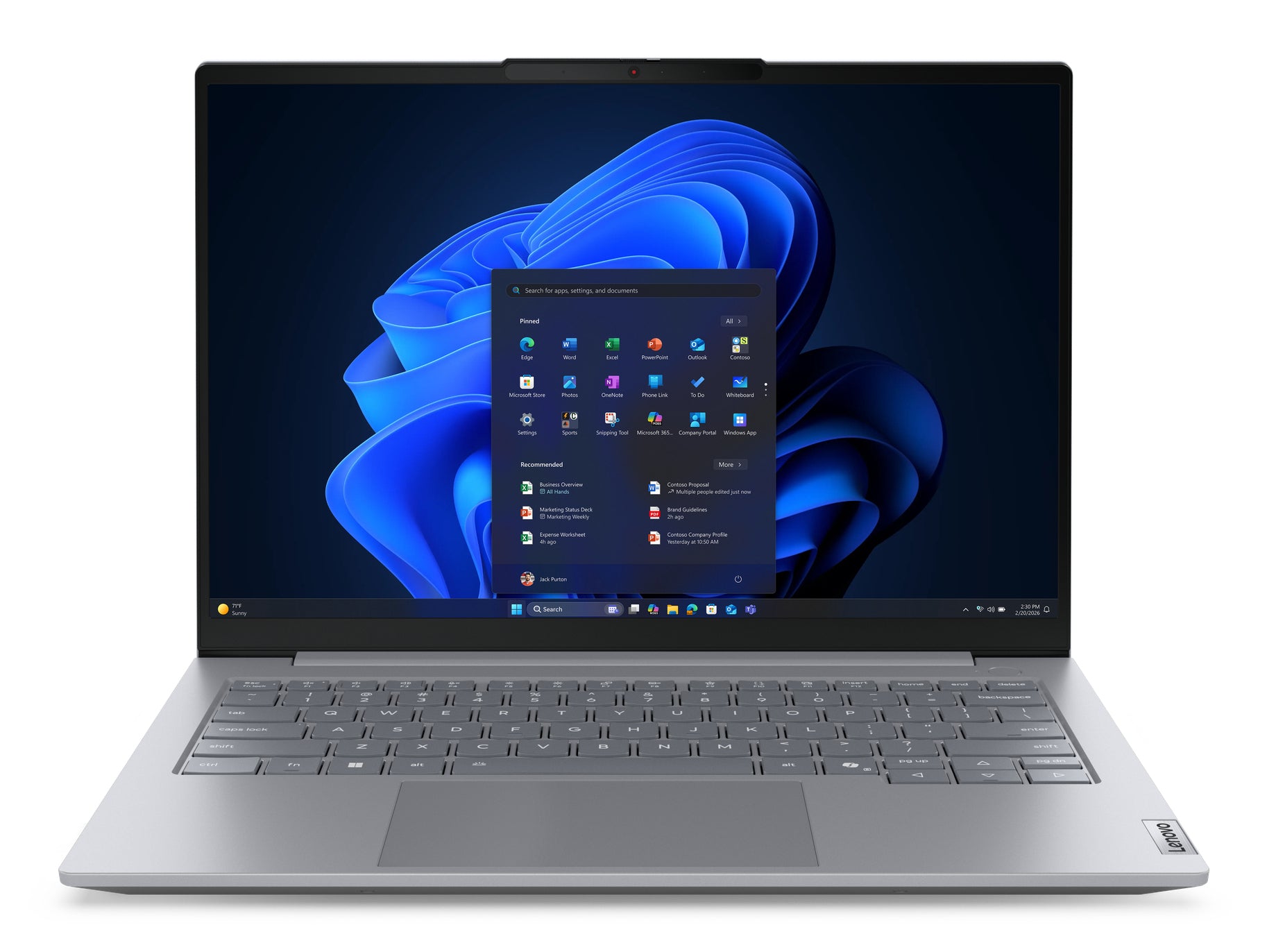 Lenovo ThinkBook 14 G9 AHP AMD Ryzen 7 250 Laptop 35.6 cm (14") WUXGA 16 GB DDR5-SDRAM 512 GB SSD Wi-Fi 6 (802.11ax) Windows 11 Pro English Grey product image