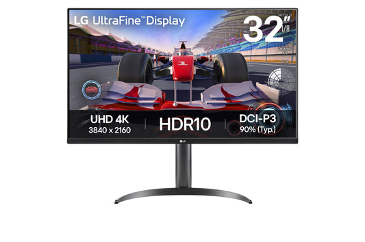 LG 32UR550K-B computer monitor 80 cm (31.5") 3840 x 2160 pixels 4K Ultra HD Black