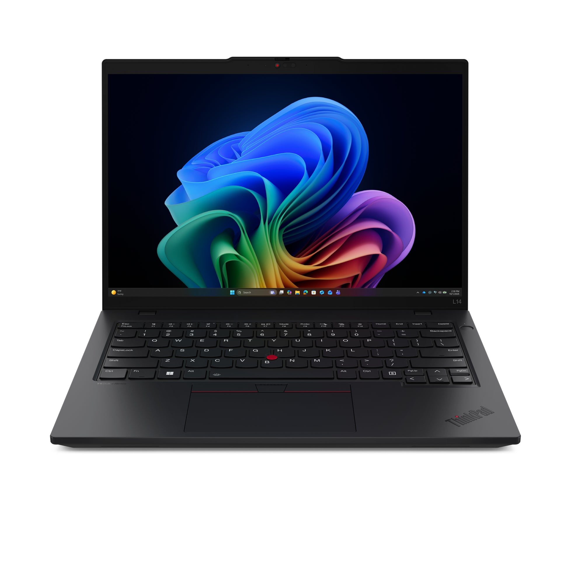 Lenovo ThinkPad L14 Gen 7 (Intel) Copilot+ PC Intel Core Ultra 7 355 Laptop 35.6 cm (14") WUXGA 32 GB DDR5-SDRAM 512 GB SSD Wi-Fi 7 (802.11be) Windows 11 Pro English Black product image