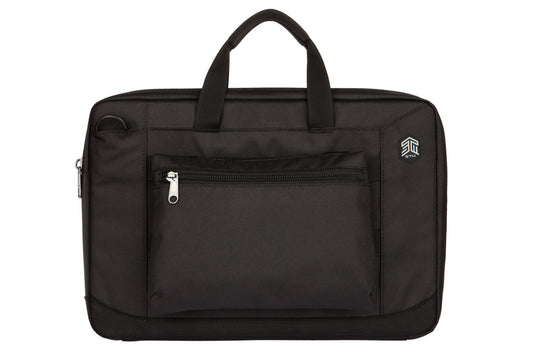 STM (ACE CARGO) LAPTOP SHOULDERBAG, FITS UP TO 14", BLACK , 3YR WTY