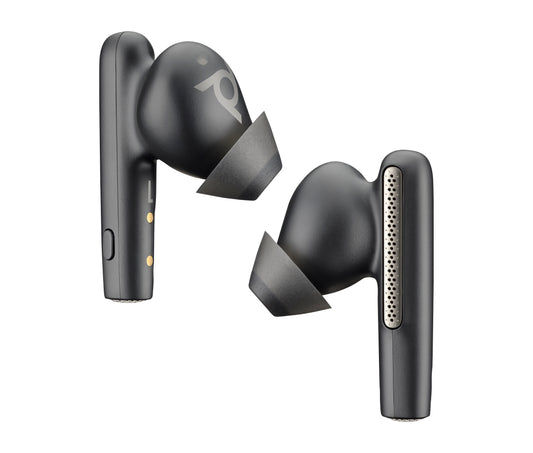 Poly Voyager Free 60 UC M Carbon Black Earbuds +BT700 USB-A Adapter +Basic Charge Case