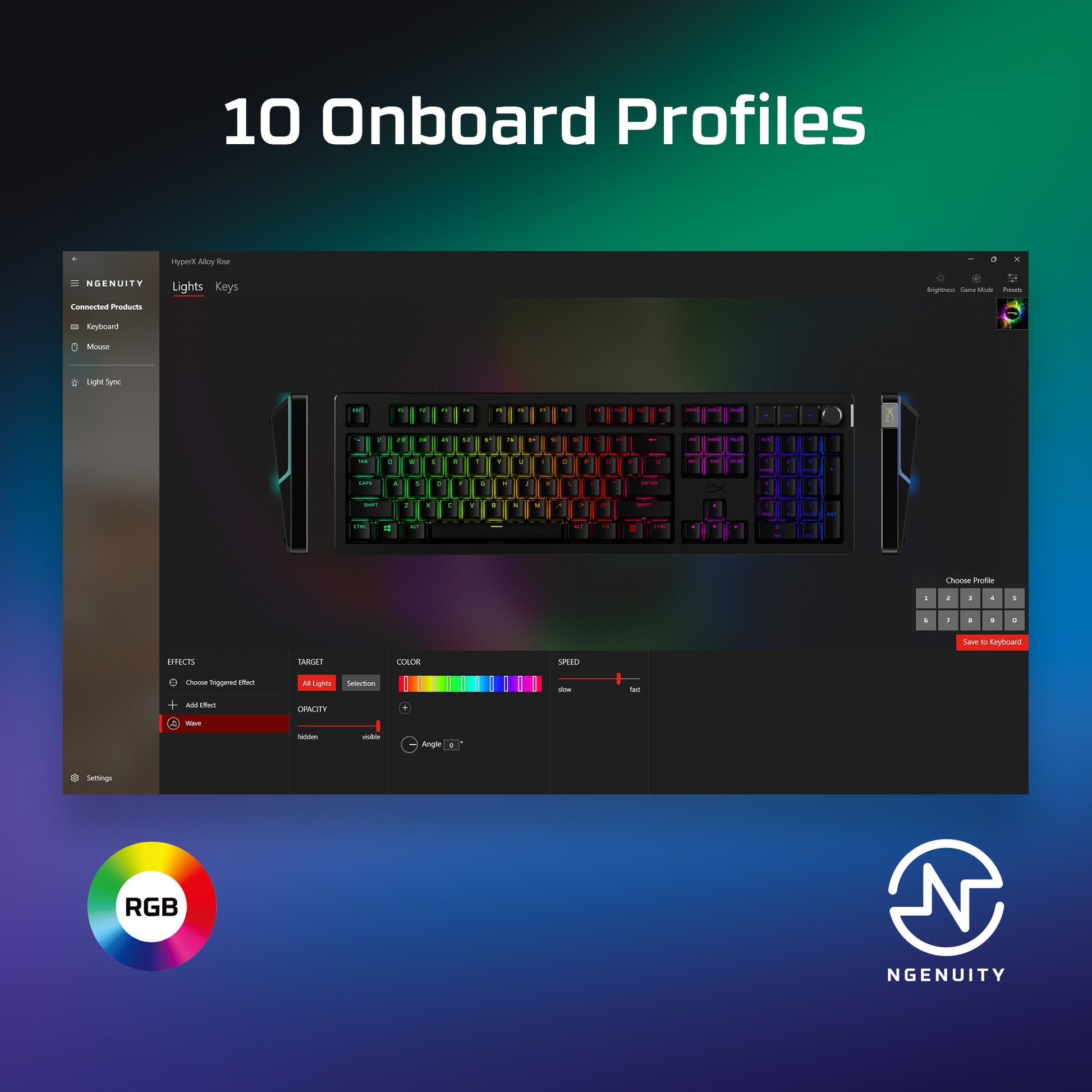 HyperX Alloy Rise - Gaming Keyboards