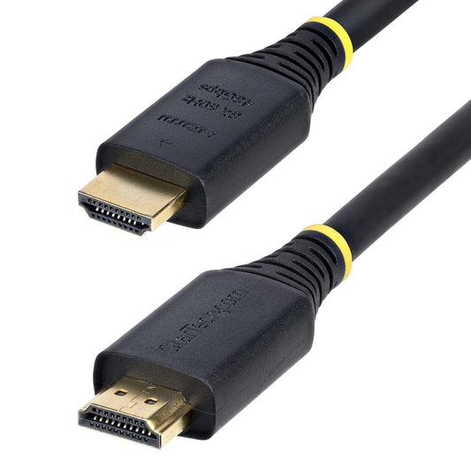 Star Tech 5m (16ft) Certified Ultra High Speed HDMI Cable, 8K 60Hz/4K 120Hz, HDMI 2.1 Cable with HDR10+ / eARC, 48Gbps, 8K HDMI Cord for Monitor/TV/Display, Flexible TPE Jacket