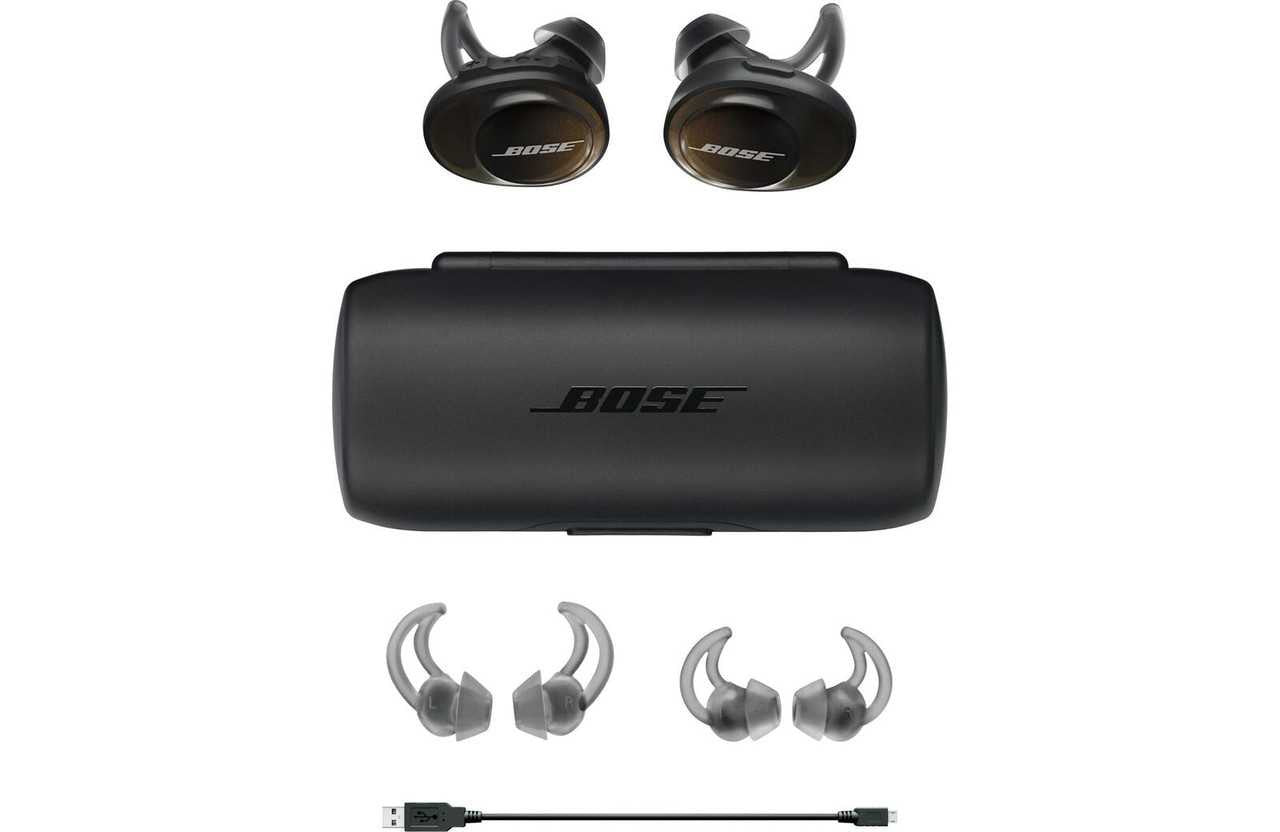 Bose SoundSport Free black true wireless earbuds
