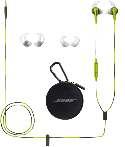 Bose SoundSport wired Energy Green in-ear headphones