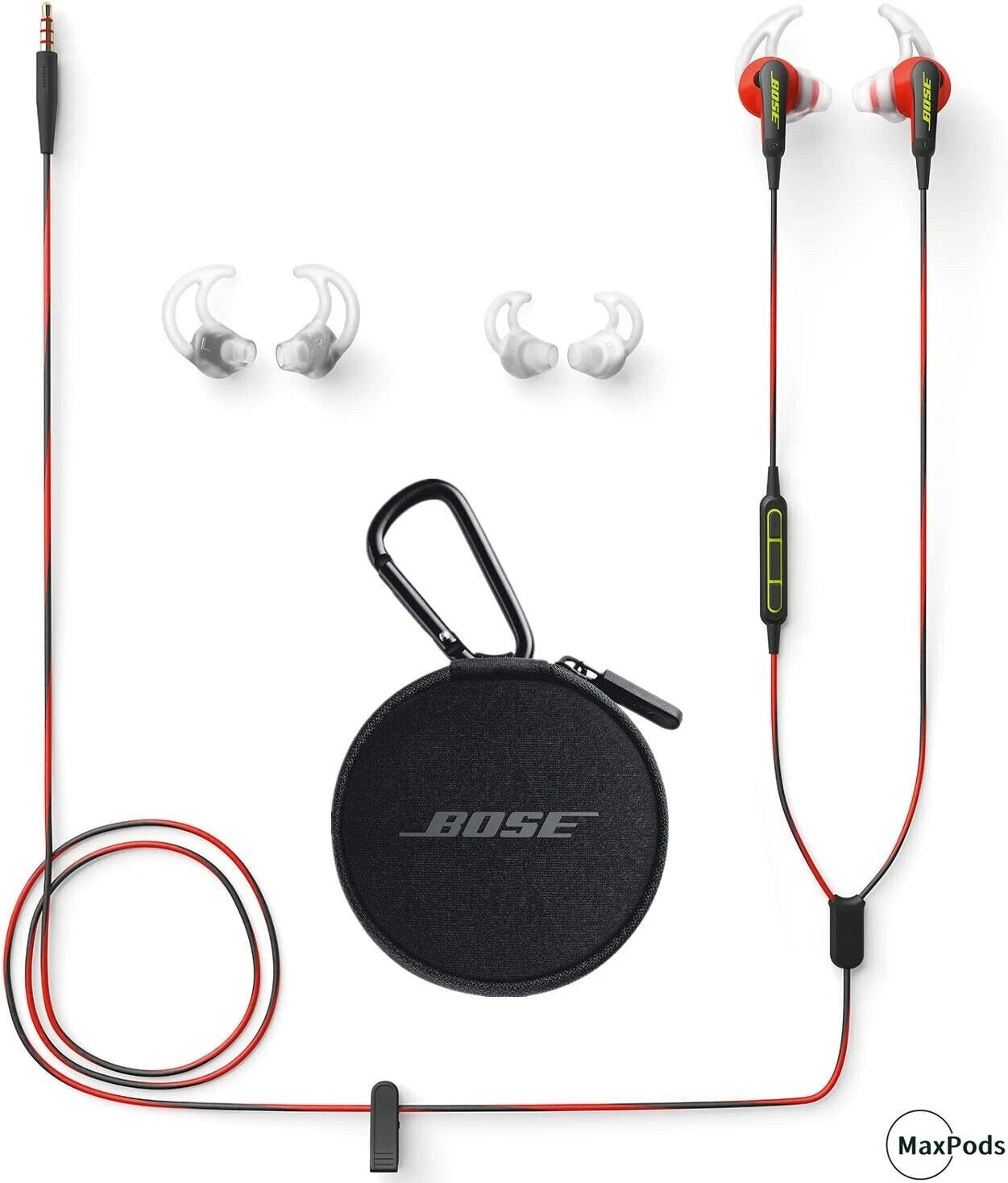 Bose SoundSport wired Power Red in-ear headphones