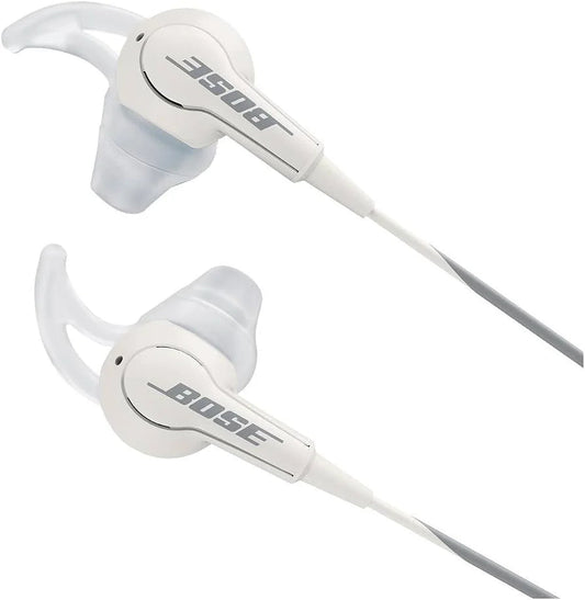 Bose SoundSport wired white in-ear headphones