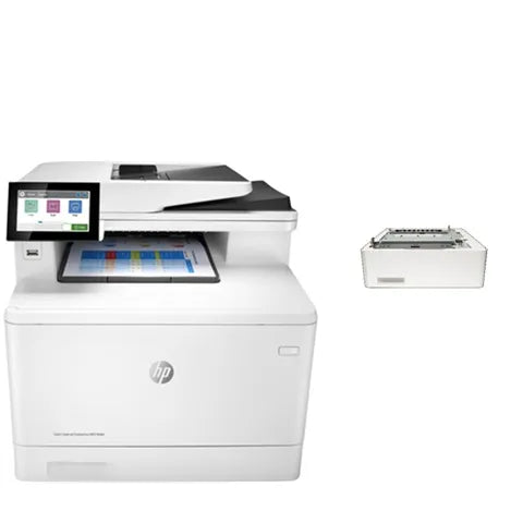 HP M480F LASER COLOUR MFP + EXTRA TRAY BUNDLE.