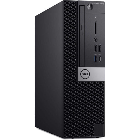 Dell OptiPlex 7070 SFF Intel i5 9600 3.10GHz 8GB RAM 256GB SSD Win 11 (Refurbished)