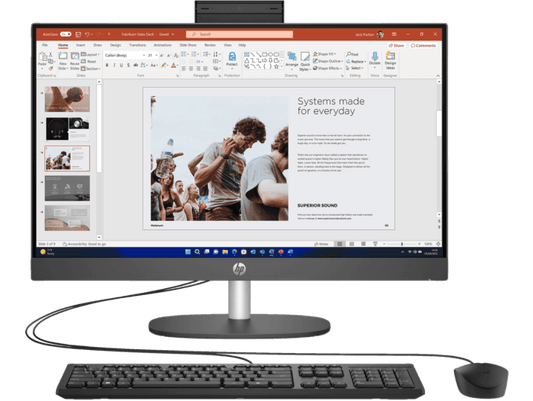 Pro One 240 G10 I7-1355U 16GB DDR4-3200 512GB PCIE-NVME SSD 23.8in diagonal FHD PC Intel Core Wifi-6 BT-5.3 Windows 11 Pro 1/1/1 Warranty