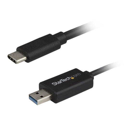StarTech USB-C to USB 3.0 Data Transfer Cable for Mac and Windows, 2m (6ft)