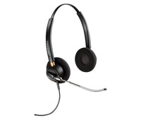 HP Poly EncorePro 520V Binaural Headset VoiceTube +Quick Disconnect