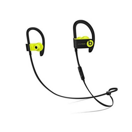 Powerbeats 3 Beats by Dr. Dre Wireless In Ear Headphones Bluetooth Earphones [Renewed] Shock Yellow
