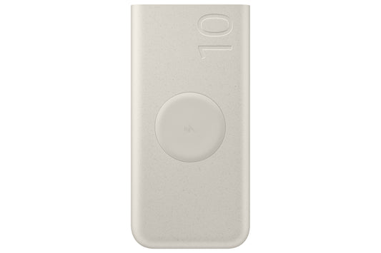 Samsung EB-U2510XUEGWW power bank 10000 mAh Wireless charging Beige