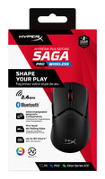 HyperX Pulsefire Saga Pro Wireless Gaming Mouse (Black)