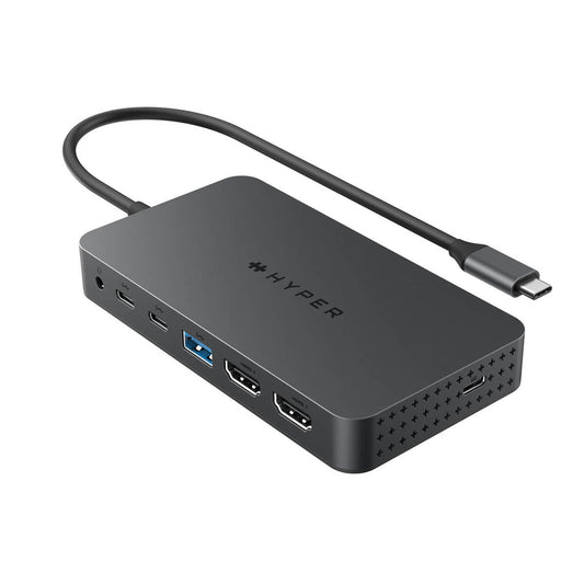 Targus HyperDrive Next Dual USB Type-C 10000 Mbit/s Grey