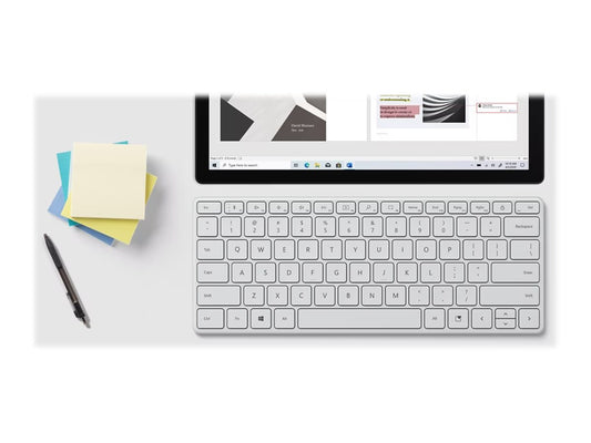 MICROSOFT BLUETOOTH COMPACT KEYBOARD - RETAIL BOX (GLACIER)