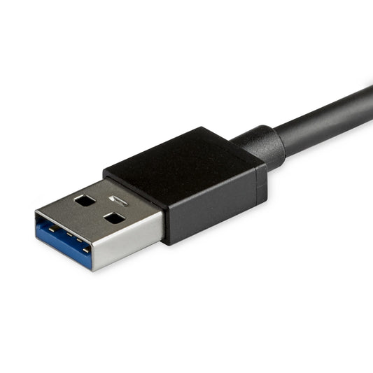 Star Tech 4 Port Bus Powered USB Hub with Individual On/Off Switches, USB 3.0 (5Gbps) Expansion Hub, Desktop/Laptop USB-A to USB-A Splitter