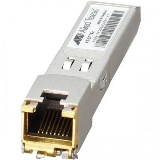 Allied Telesis SFP Pluggable Module, 10/100/1000TX, 100m, RJ45 conn. (0 to 70Â°C)