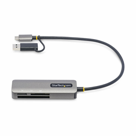 Star Tech FCREADMICRO3V2 card reader USB 3.2 Gen 1 (3.1 Gen 1) Type-C Grey