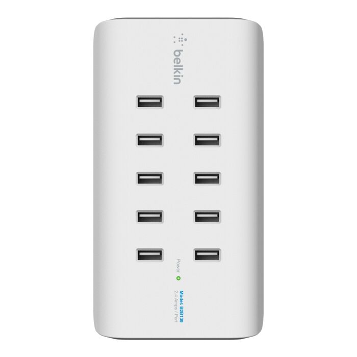 Belkin 10-PORT USB-A CHARGING STATION 2.4 AMPS (B2B139AU)