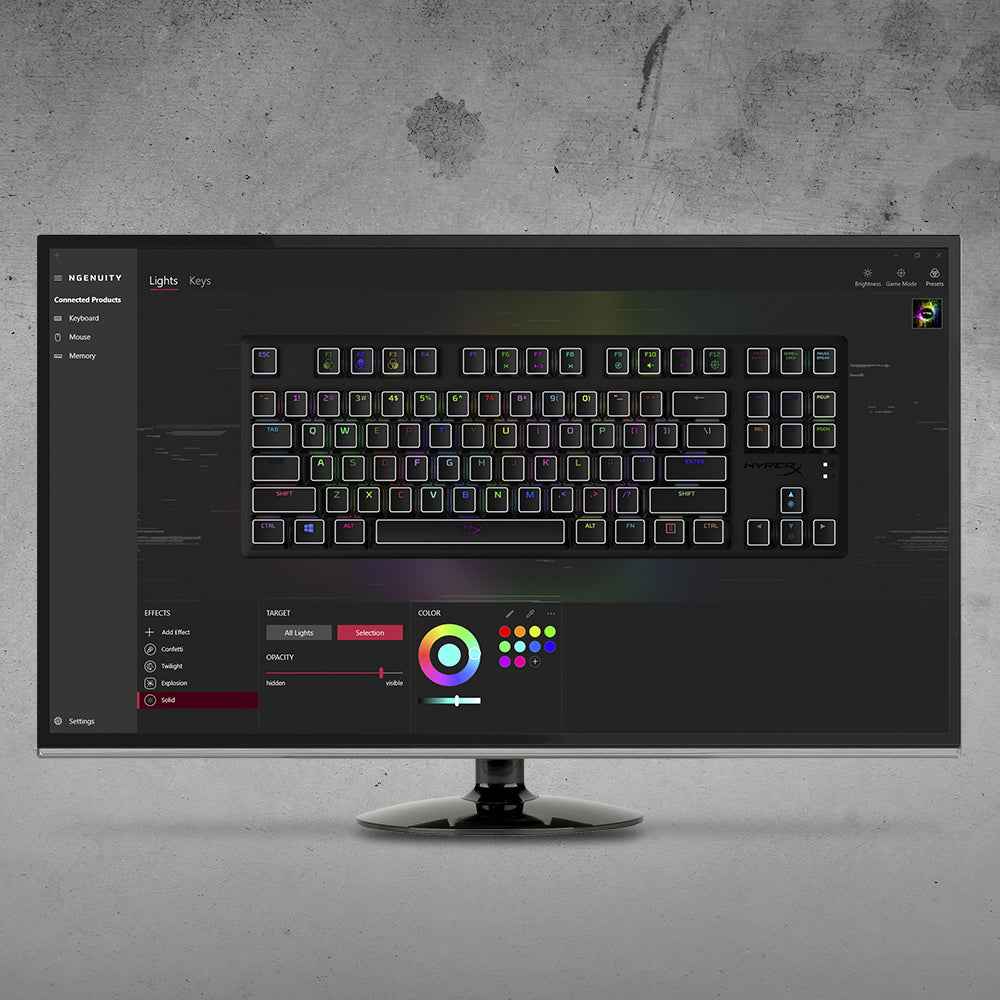 HyperX Alloy Origins Core - Mechanical Gaming Keyboard - HX Aqua (US Layout)