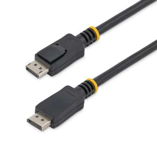 Star Tech 2m (6ft) DisplayPort 1.2 Cable - 4K x 2K Ultra HD VESA Certified DisplayPort Cable - DP to DP Cable for Monitor - DP Video/Display Cord - Latching DP Connectors